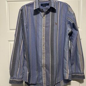 Ralph Lauren Men's Multi-Striped Button Down Shirt
